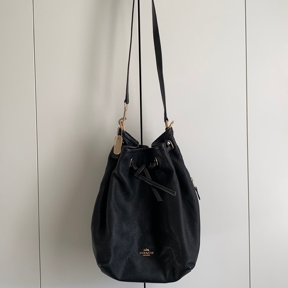 Coach genuine leather hobo handbag - Picture 3 of 12
